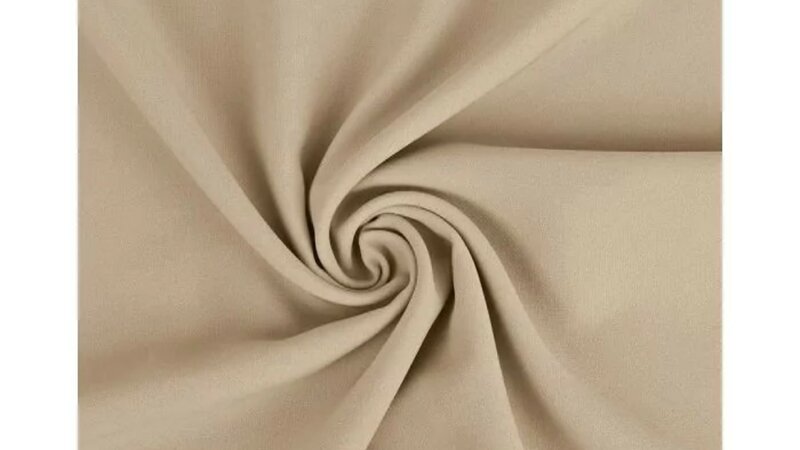 Donker Beige texture stof van 100% hoge kwaliteit polyester stof kopen bij de leukste Stoffenwinkel Online