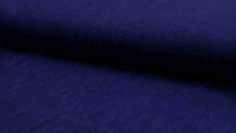 Luchtige tricot - Kreuk effect - Kobalt blauw paars kopen bij Stoffenwinkel Online