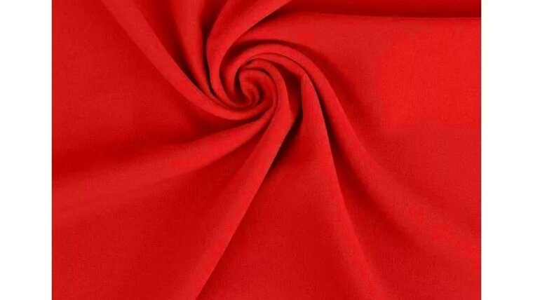 Rode texture burlington terlenka polyester stof kopen bij Stoffenwinkel Online