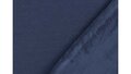 Donker jeans blauwe uni alpen fleece kopen bij Stoffenwinkel Online
